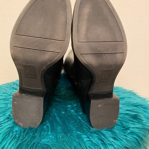 Black Leather Boots /Black Dane Black Leather Boot - Picture 7 of 8